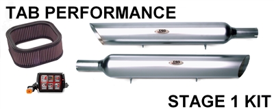 茶*丸様 ハーレーV-ROD 用Tabパフォーマンススリップオンサイレンサー Harley-Davidson V-ROD VRSCF Muscle Stage 1 Kit from TAB Performance